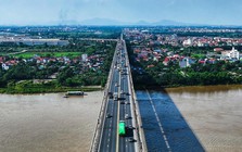 Cầu Thăng Long hạn chế xe tải, xe khách từ ngày 15-9