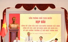 Công bố Lệnh của Chủ tịch nước về Luật sửa đổi, bổ sung một số điều của Luật Ngân hàng Nhà nước Việt Nam, Luật Phòng, chống rửa tiền và Luật Các tổ chức tín dụng