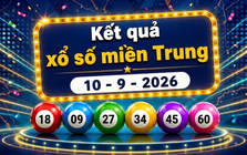 XSMT 10/9 - Kết quả xổ số miền Trung hôm nay 10/9/2026 - XSMT ngày 10 tháng 9
