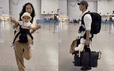 Ngô Thanh Vân khoe mang con nhỏ đi du lịch vẫn nhàn, netizen lại chỉ để ý: Như đi chơi cùng 2 Huy Trần
