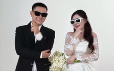 Hoài Lâm hôn Ngọc Trinh khi đi chụp ảnh cưới