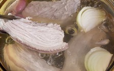 Cách luộc thịt lợn ngon