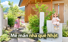 Bà mẹ Nhật đưa 2 con về quê sống: Ngôi nhà gỗ khiến nhiều người mê vì càng nhìn càng thấy bình yên