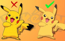 Vì sao hầu hết chúng ta đều nghĩ đuôi Pikachu có vệt màu đen?