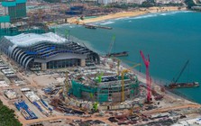 Tăng tốc trên công trình nhà hát APEC Phú Quốc
