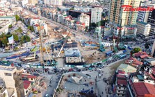 Hà Nội: Cho phép phương tiện đi vào làn BRT tại nút Láng Hạ - Giảng Võ