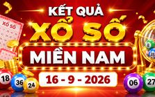 XSMN 16/9 - Kết quả XSMN ngày 16/9/2026 - Xổ số miền Nam ngày 16 tháng 9