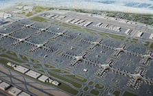 Một quốc gia chi 35 tỷ USD xây sân bay lớn nhất thế giới giữa sa mạc: Rộng 70 km2, công suất gấp gần 9 lần sân bay Nội Bài