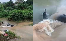 Danh tính nam sinh viên mất tích nghi bị nước cuốn khi đi qua đường ngập sâu