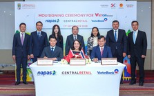 Lễ ký kết Biên bản ghi nhớ giữa NAPAS, VietinBank và Central Retail Corporation tại Thái Lan