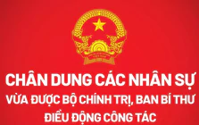 Chân dung các nhân sự vừa được Bộ Chính trị, Ban Bí thư điều động công tác