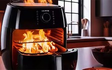 Nồi chiên không dầu gây cháy nổ trong những trường hợp nào?