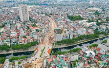 Toàn cảnh công trường Vành đai 2,5 tăng tốc thi công trước ngày về đích