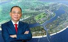 Tỷ phú Phạm Nhật Vượng đang cho gần 9.000 người, hơn 2.000 máy móc thi công xuyên ngày đêm tại siêu dự án 18 tỷ USD