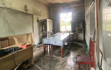 Cháy trường tiểu học ở Quảng Ngãi, phát hiện Phó Hiệu trưởng tử vong