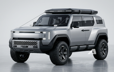 SUV Hyundai là đối thủ mới của Land Cruiser lộ bản thương mại: Dáng ‘chiến’ hơn cả Defender, cửa mở ngược kiểu Rolls-Royce