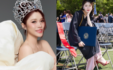 Hoa hậu Việt biết 4 thứ tiếng, tốt nghiệp loại xuất sắc đại học Mỹ sau một năm đội vương miện