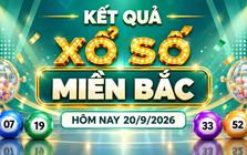 XSMB 20/9 - Kết quả xổ số miền Bắc hôm nay 20/9/2026 - XSMB ngày 20 tháng 9