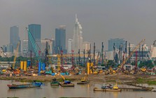 Đại công trường Trung tâm hành chính mới TP.HCM sau gần 5 tháng khởi công