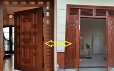 Cửa chính nên mở ra ngoài hay vào trong? Chi tiết phong thủy được cho là giúp đón tài lộc
