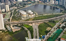 Đường nối Phạm Hùng - Lê Đức Thọ dần lộ diện sau gần 10 năm dang dở