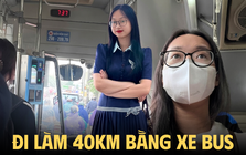 Nhân viên văn phòng Hà Nội ở cách công ty 40km: Đi lại hết 4 tiếng, không mua ô tô vì xe bus rất tiện