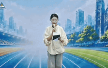 Tình hình của nữ MC quê Thanh Hoá đang dẫn thì bị banner đổ sập lên người