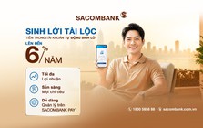 Tối ưu tài khoản thanh toán với sản phẩm Sinh Lời Tài Lộc của SACOMBANK