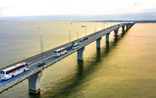 Cầu vượt biển dài nhất Việt Nam gần 16km, sở hữu “đường hầm kỹ thuật” với 88 khoang bê tông đúc sẵn được áp dụng công nghệ lắp ghép tiên tiến