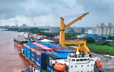 Chuyến tàu đầu tiên qua 'kênh đào thế kỷ' Trung Quốc về Cần Thơ