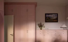 Thay đổi phòng ngủ với sắc hồng mauve