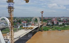 Công trình hơn 1.800 tỷ đồng thay thế cây cầu 120 năm tuổi đạt cột mốc quan trọng