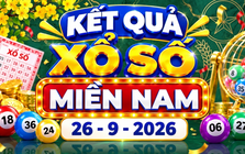 XSMN 26/9 - Kết quả XSMN ngày 26/9/2026 - Xổ số miền Nam ngày 26 tháng 9