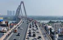 Cầu Nhật Tân áp quy định giữ khoảng cách, 3 làn ô tô giới hạn 80km/h