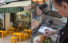 Nữ NSƯT đình đám U70 bán bún ở đường Hồng Mai, Hà Nội