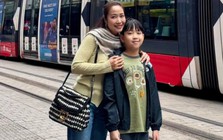 Ốc Thanh Vân đưa con trai trở lại Úc