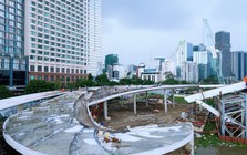 Tăng tốc thi công cầu đi bộ nghìn tỷ vượt sông Sài Gòn