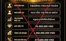 Giả mạo sở giao dịch chứng khoán dụ dỗ đầu tư lợi nhuận 1.600%