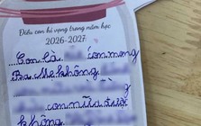 "Thẻ ước nguyện" đầu năm học của con trai khiến bà mẹ không biết nên cười hay mếu: Nước sông Hoàng Hà cũng không rửa sạch nỗi oan này!