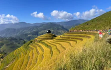 Quả bóng đen giữa ruộng bậc thang ở Lào Cai gây chú ý, chính quyền lên tiếng