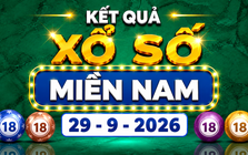 XSMN 29/9 - Kết quả XSMN ngày 29/9/2026 - Xổ số miền Nam ngày 29 tháng 9