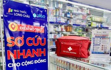 Nhà thuốc Long Châu hỗ trợ sơ cấp cứu cộng đồng ngày mưa lớn