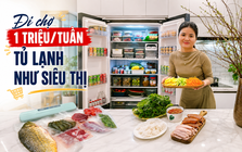 Mẹ bầu 5 tháng ở Hà Nội đi chợ 1 lần cho cả tuần: Ngân sách 1 triệu đồng, mở tủ lạnh là “có cả siêu thị”