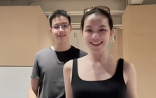 Con trai 1 Hoa hậu Việt xuất hiện chớp nhoáng cùng mẹ bỗng "gây bão" vì quá ngầu, cách được giáo dục càng đáng khen