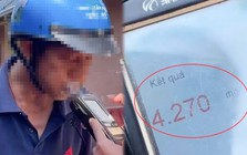 Tài xế không có bằng lái, vi phạm nồng độ cồn cao gấp hơn 10 lần mức kịch khung