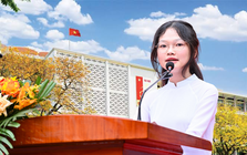 Profile ‘cực khủng’ của tân sinh viên duy nhất phát biểu tại lễ khai giảng của ĐH Bách khoa Hà Nội: Là cô gái ‘vàng’ của Việt Nam ở bộ môn này