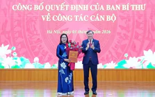 Ban Bí thư Trung ương Đảng điều động, bổ nhiệm nhân sự