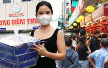 Cảnh tượng đông nghẹt tại một tiệm bánh trung thu nổi tiếng ở TP.HCM: Chờ gần 2 tiếng, xếp hàng lại 3-4 lần mới mua đủ số lượng