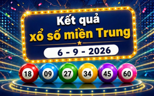XSMT 6/9 - Trực tiếp kết quả xổ số miền Trung hôm nay 6/9/2026