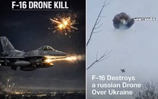 Dùng F-16 bắn hạ UAV Nga: ‘Bắn chim sẻ bằng đại bác’